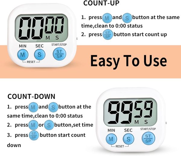 ZURURU Digital Kitchen Timer - Image 3